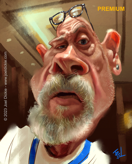 Caricatura de primera calidad