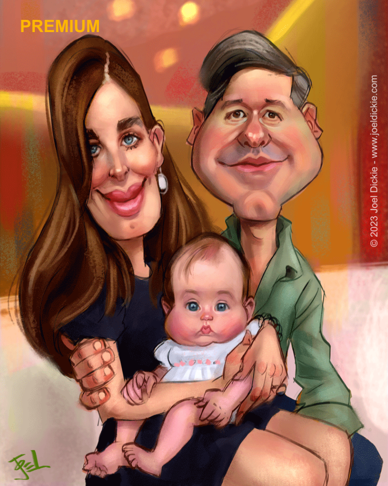 Premium Caricature